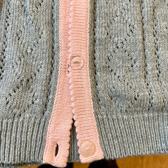 Charming Floral vintage cardigan, beautifully hand-embroidered - Picture 7 of 9